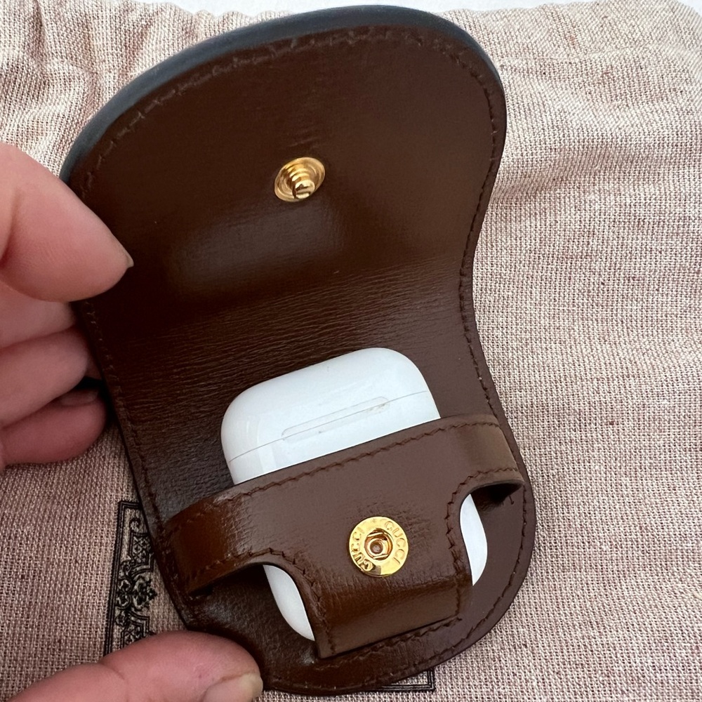 Gucci, GUCCI HORSEBIT 1955 CASE FOR AIRPODS, New, 100% authentic - Picture 5 of 5